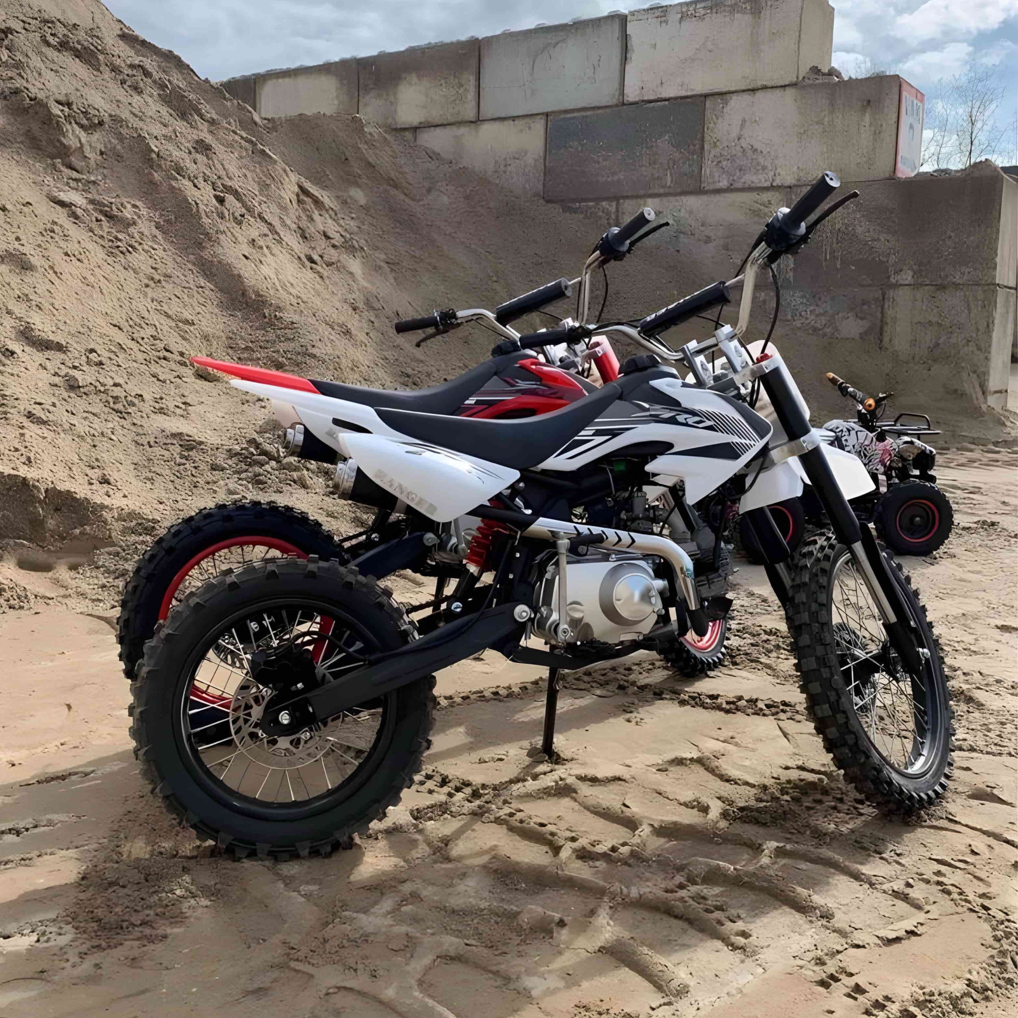 MotoCross "AURA" 125cc Avviamento a Pedale - RUOTA 17"/14"