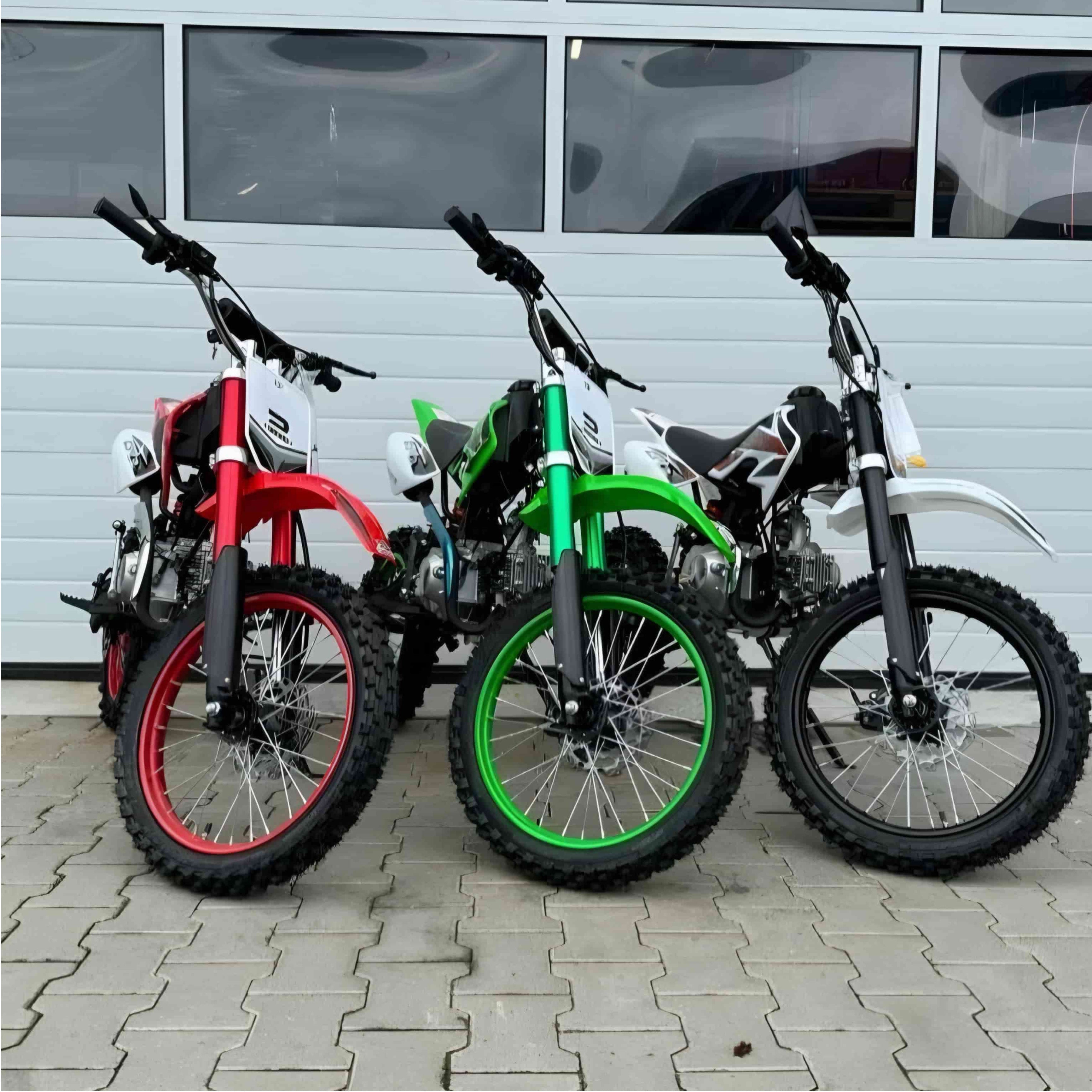 MotoCross "AURA" 125cc Avviamento a Pedale - RUOTA 17"/14"