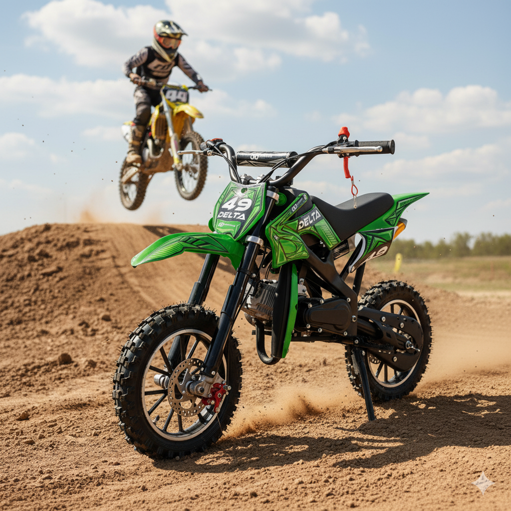 PitBike Minimoto Cross DELTA 50cc 10/10 Motocross