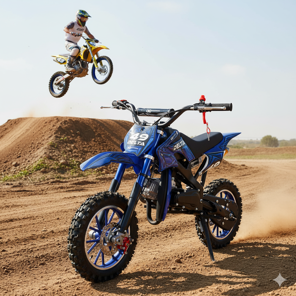 PitBike Minimoto Cross DELTA 50cc 10/10 Motocross