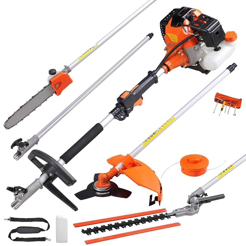 Decespugliatore 8 in 1 tagliasiepi e sega da potatura