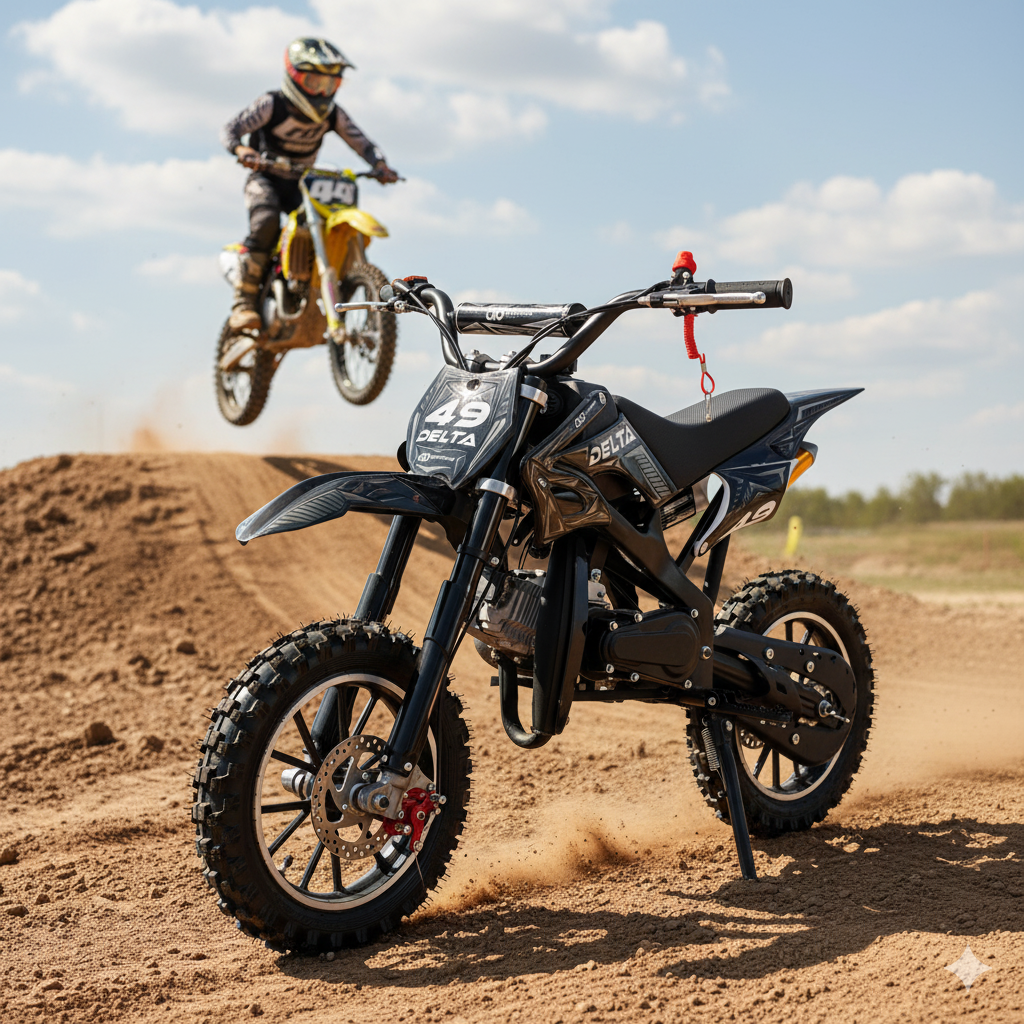 PitBike Minimoto Cross DELTA 50cc 10/10 Motocross