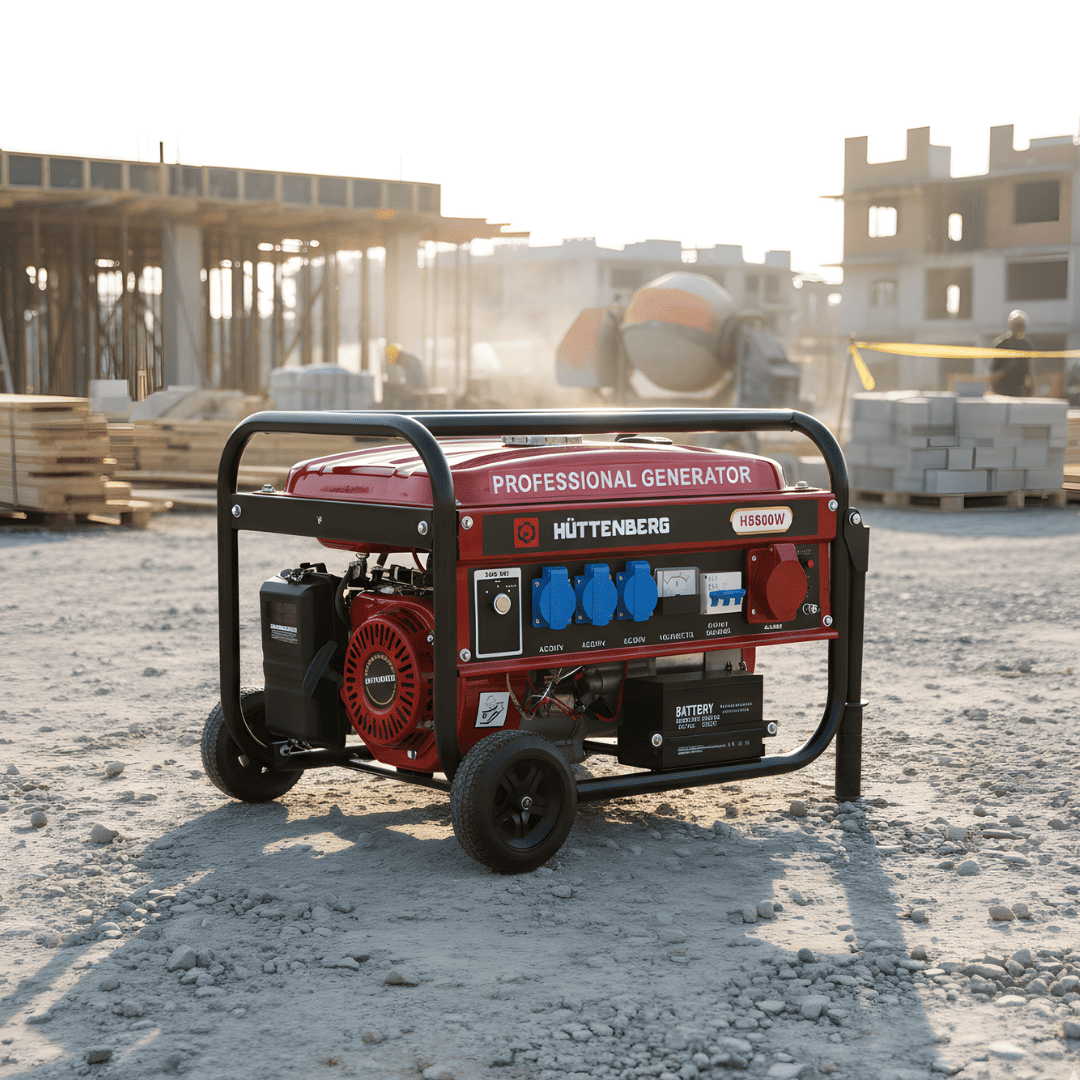 Generatore di Corrente H-8500W Avviamento Elettrico con Batteria