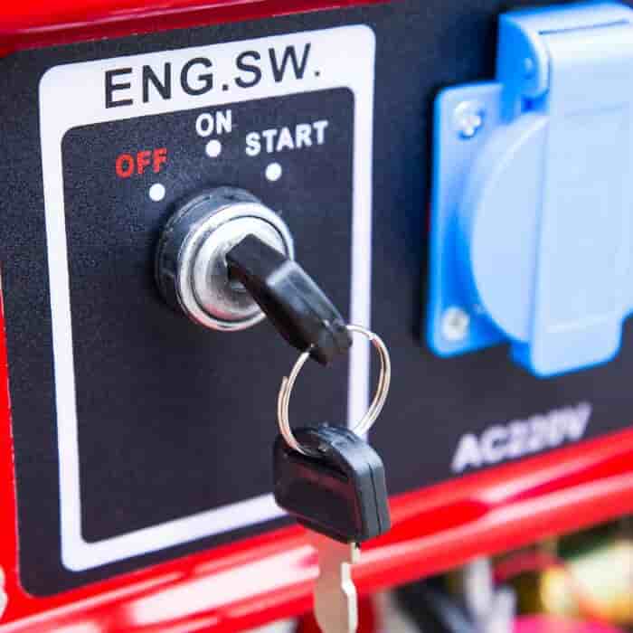 Generatore di Corrente H-8500W Avviamento Elettrico con Batteria